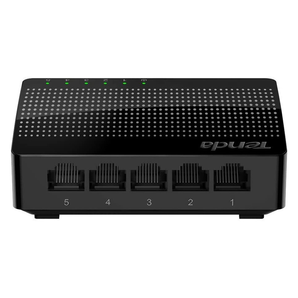 Коммутатор (свитч) Tenda SG105 (Черный, 5 LAN портов, 10/100/1000 Мбит/с) Николаев - изображение 5