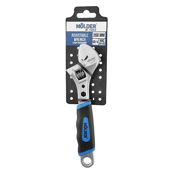 Ключ розвідний Molder Cr-V 200мм, макс.діаметр 24мм Киев