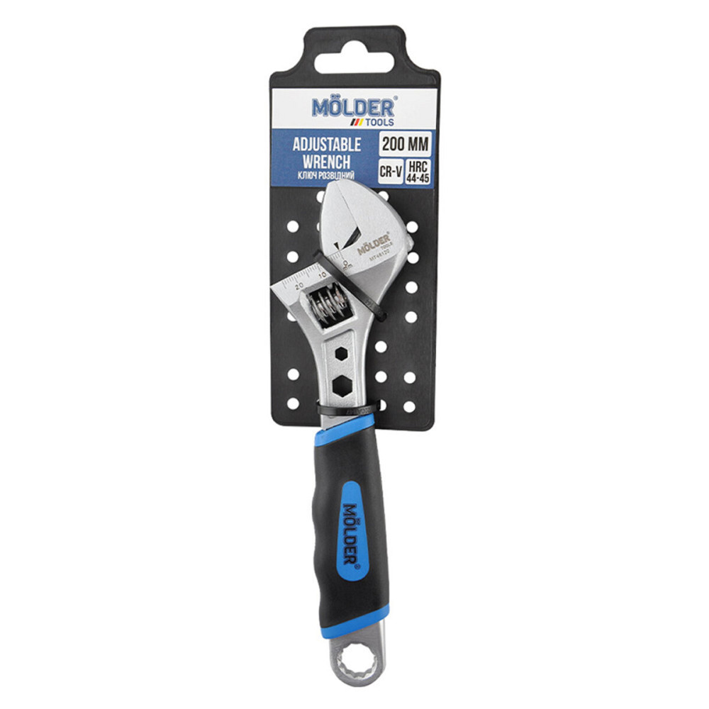Ключ розвідний Molder Cr-V 200мм, макс.діаметр 24мм Киев - изображение 1