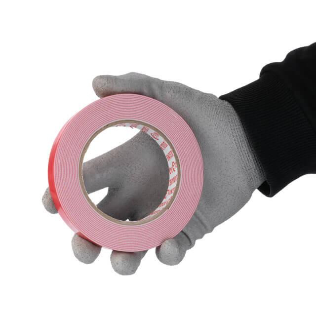 Стрічка клейка двостороння, універсальна, 5 м, 19×1 мм, біла, спінений поліетилен INTERTOOL KT-0814 Київ - фото 3