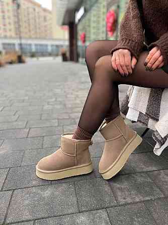 ITTS Угги жіночі ITTS A805-15 капучіно (зима, замша натуральна) (5736) 41 Коломыя