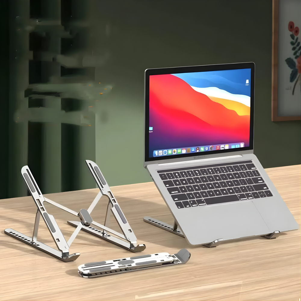 Підставка-тримач для ноутбука або планшета JN501, серебриста Київ - фото 5