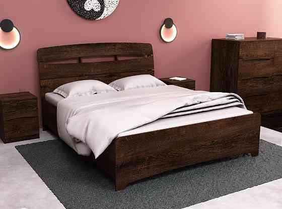 Кровать Дельта двуспальная, Дуб Конкордия, 2132х1450х1070 Львов