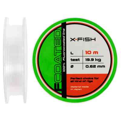 Флюорокарбон X-Fish FCoated 10m 0.62mm 19.9kg (1917.01.37) Вінниця