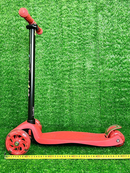 Самокат триколісний iTrike MAXI з підсвічуванням коліс Червоний (JR 3-003-R) Чернігів - фото 5