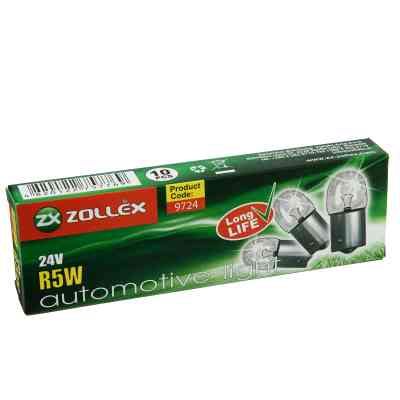 Автолампа Zollex R5W 24V Вінниця