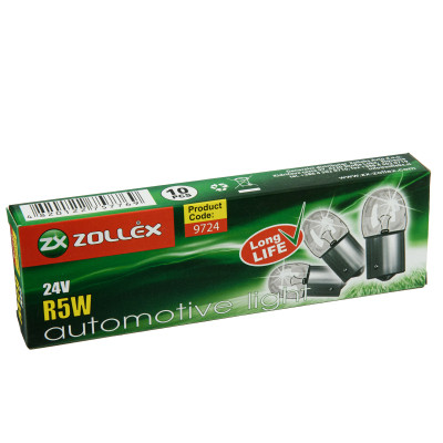 Автолампа Zollex R5W 24V Вінниця - фото 2