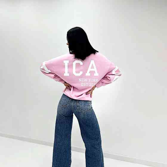 Жіночий утеплений батник "Noise" оптом | Норма і батал Рожевий, 46-48 Київ