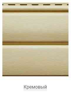 Сайдінг, Блок-Хаус Кремовий 3400х230мм Дніпро