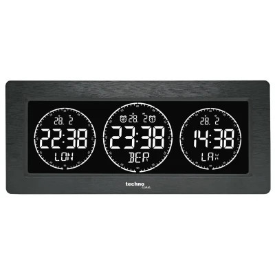 Настольные часы Technoline WT458 Black (DAS302480) Винница - изображение 1