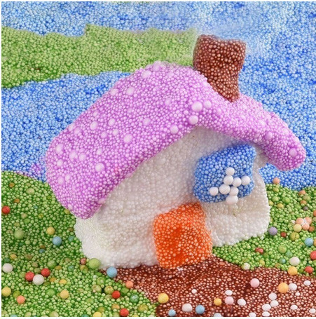 Наповнювач кульки пінопласт жовті 10000 шт Київ - фото 3