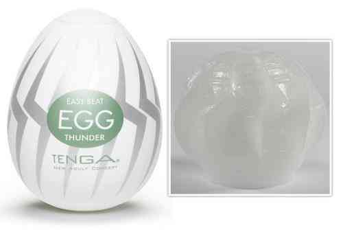 Мастурбатор Tenga Egg Thunder Single Sex Aura Київ