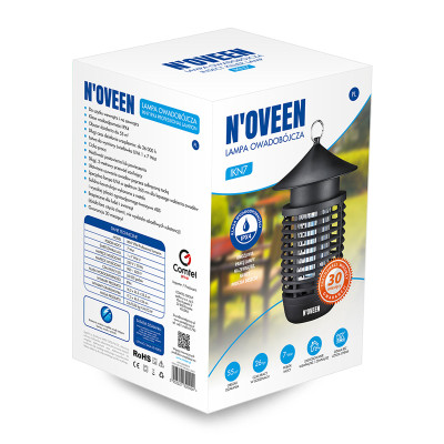 Инсектицидная лампа N'oveen IKN7 (RL074372) Винница - изображение 5