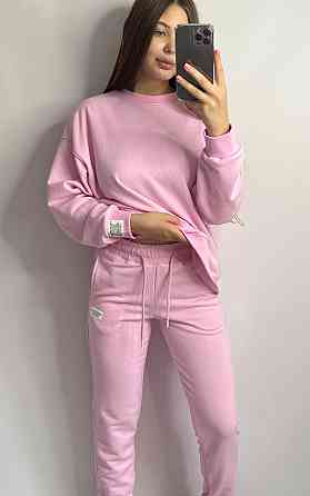 Костюм спортивний жіночий трикотажний Рожевий XL/XXL Харків