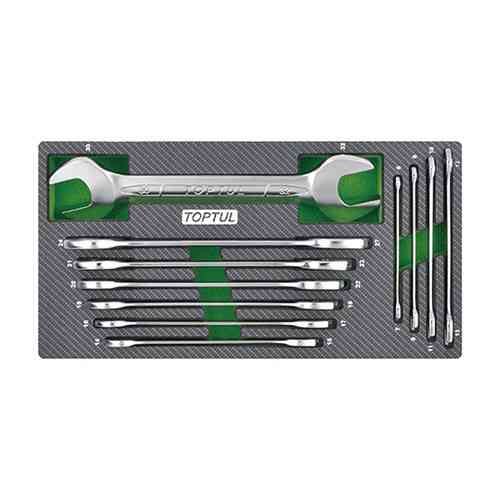 Набір ключів комбінованих 6-32 мм 11 од. (в ложементі, тип А) TOPTUL GEA1102 Чернігів