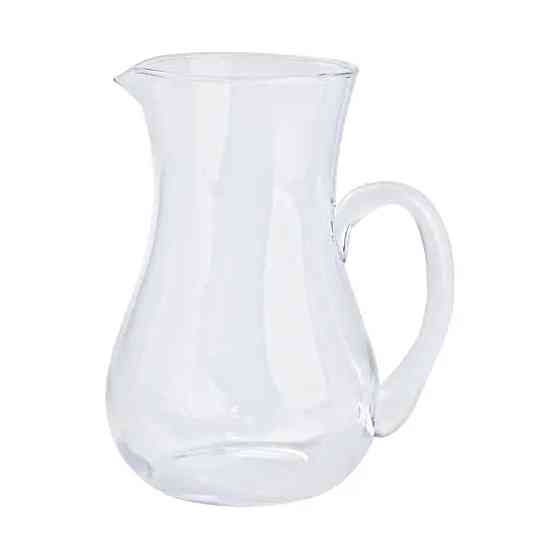 Стеклянный кувшин для напитков 1,2 л прозрачный HP575 Киев