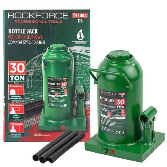 Домкрат 30т (255-423мм) пляшковий Одеса