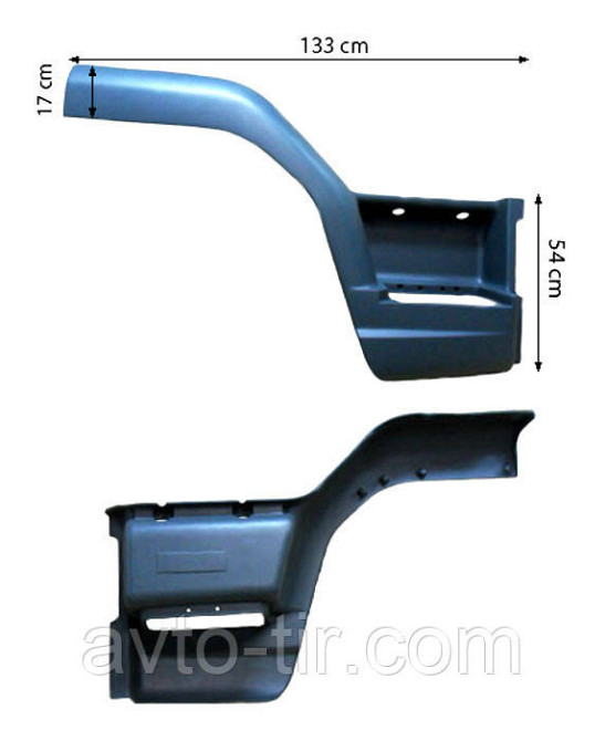 Ступенька DAF LF 45 / 55 1405247 1405250 Луцк - изображение 2