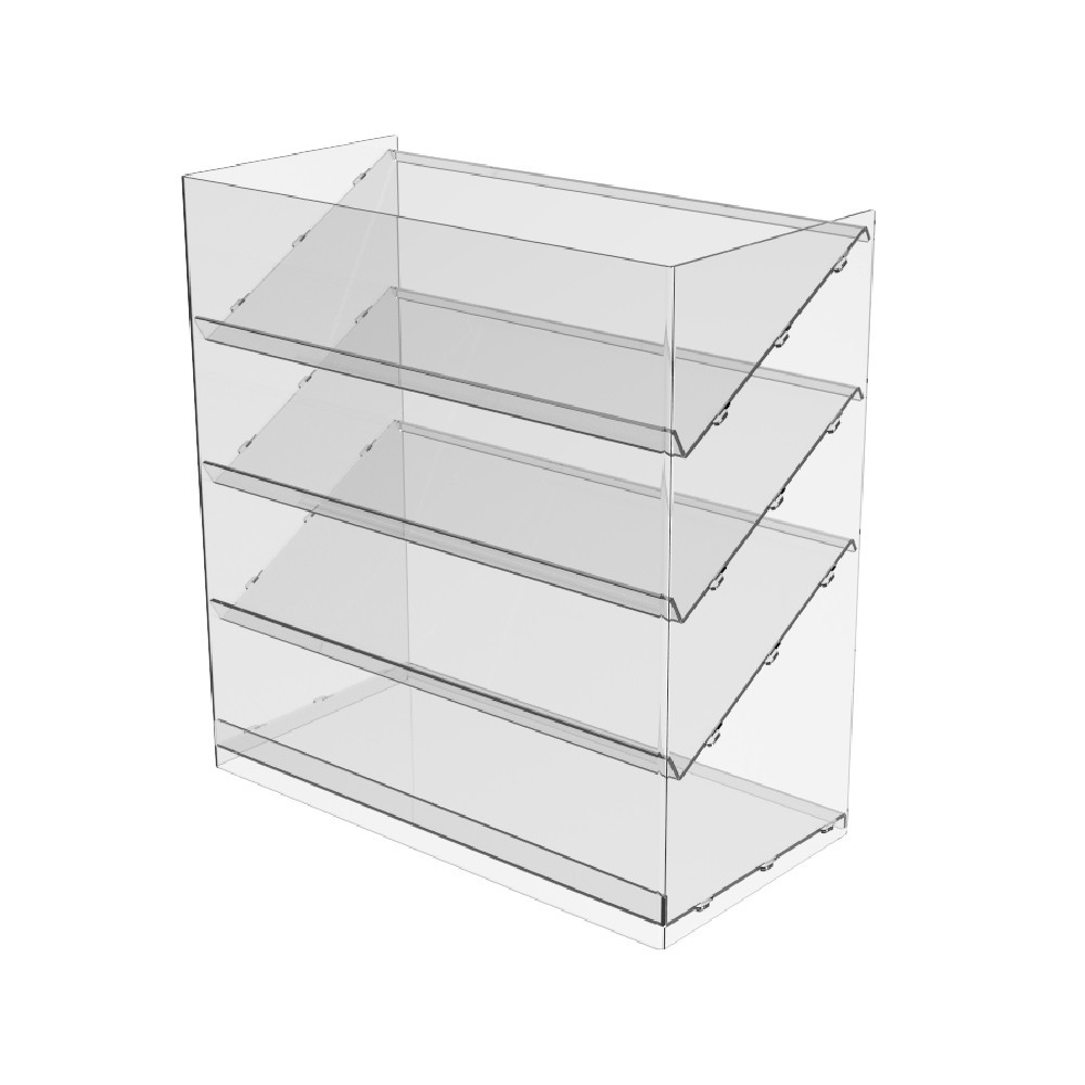 Підставка вітрина EKOSTAR 4 полиці 400х200х420 Київ - фото 6