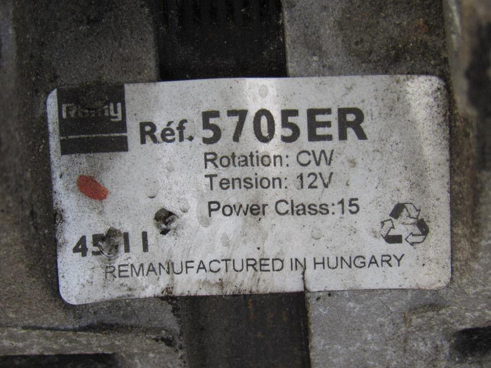 Генератор Fiat Scudo 2.0 1996-2006 Ковель - фото 2