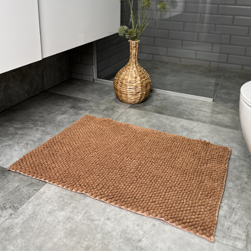 Набір килимків для ванної 2шт 50*80см+50*55см Ананас какао Дариана Житомир