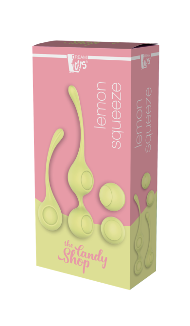 Вагинальные шарики Dream Toys THE CANDY SHOP LEMON SQUEEZE Sex Aura Киев - изображение 5