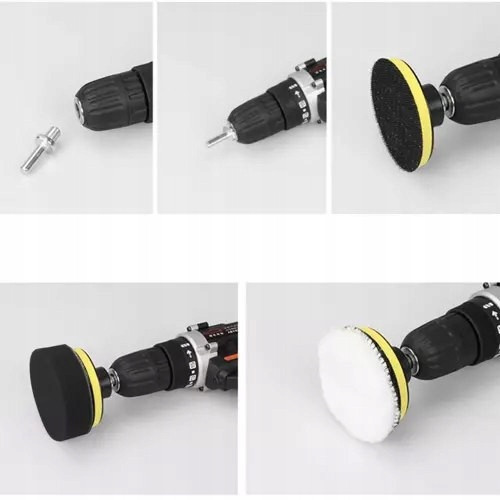 Набір полірувальних губок 12 шт діаметром 8 см Xtrobb (19167) Нововолинськ - фото 6