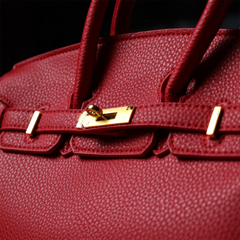 Стильна жіноча сумка з екошкіри Vintage sale_15153 Червоний Київ - фото 9