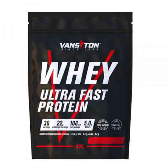 Протеїн Vansiton Ultra Protein 900 г (Вишня) Луцьк