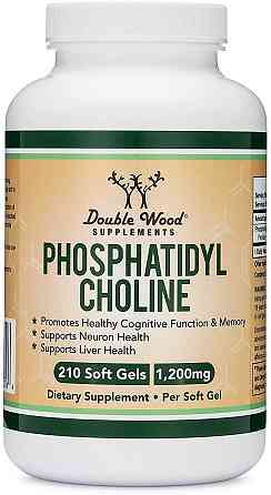 Фосфатидилхолин Double Wood Supplements Phosphatidylcholine Complex 1200 mg 210 softgels Луцк