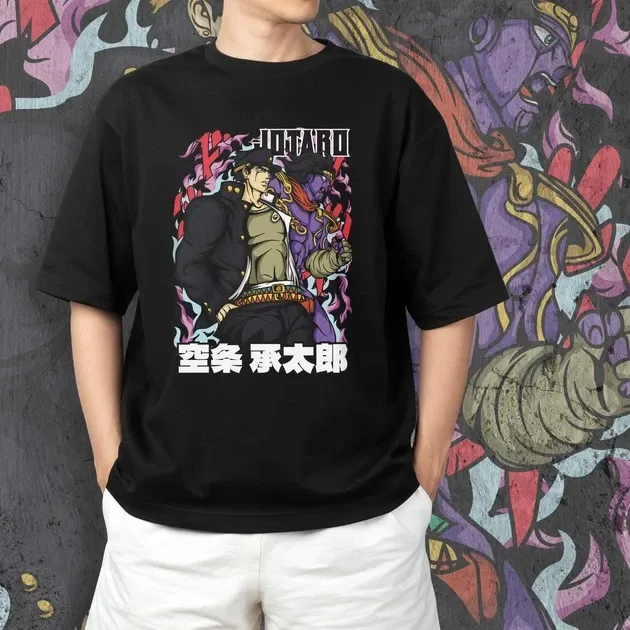 Футболка для подростка мальчика с принтом Джо Джо Джотаро Куджо 5 Размер 160 Anime10631 Днепр - изображение 3