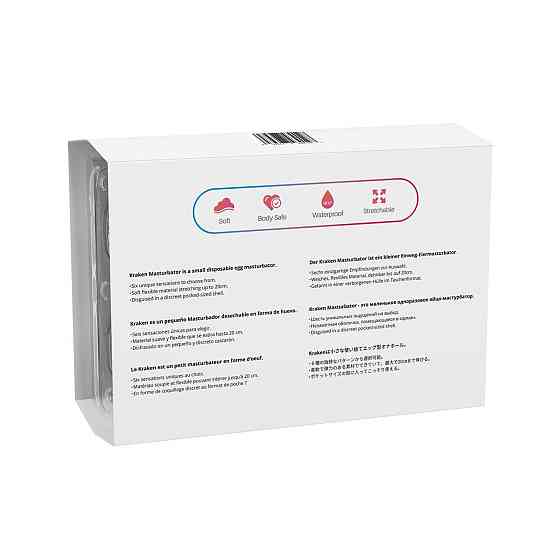 Набір мастурбаторів-яєць Lovense Kraken masturbator egg box, 6 штук, різна текстура Sex Aura Київ