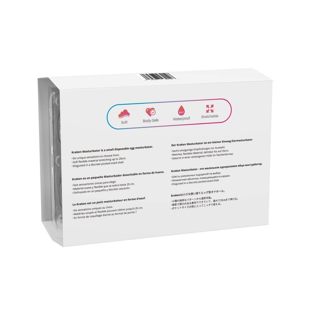 Набір мастурбаторів-яєць Lovense Kraken masturbator egg box, 6 штук, різна текстура Sex Aura Київ - фото 2