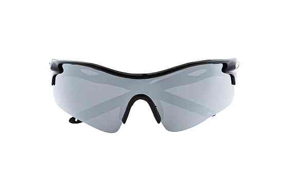 Окуляри відкриті MASTERTOOL SPORTLINE SILVER MIRROR панорамна лінза напівоправа протиковзкі дужки 82-0013 Коломия