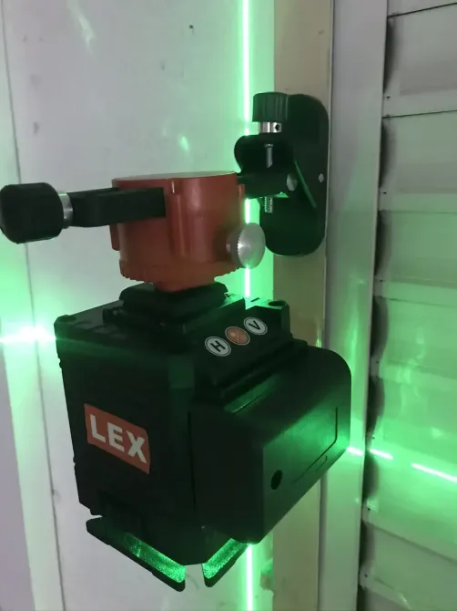 Лазерний рівень 3D зелений LEX LXNL3DG — Чехія, тринога + пульт Львів - фото 2