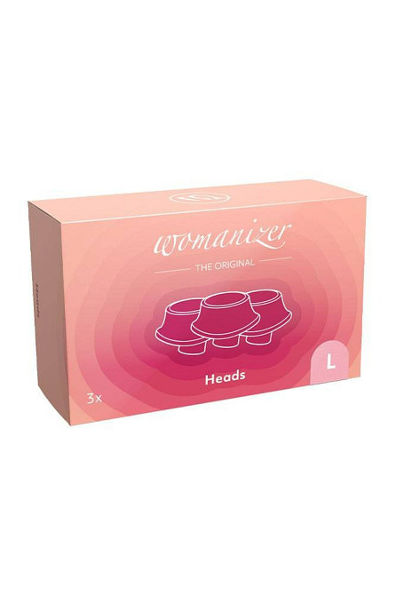 Сменные насадки на Womanizer Premium, Eco, Classic, Liberty, Starlet 2, розовый, размер L Sex Aura Киев - изображение 5