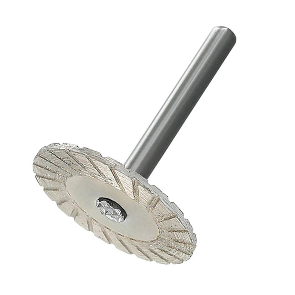 Диск алмазний відрізний 40мм для плитки каменю граніту хвостовик 6мм Київ - фото 6