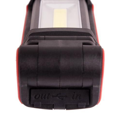 Переносной светильник VOIN VL-106 с COB 5W и двумя XPE 3W, Power Bank 2000mAh, магнит, индикатор заряда Харьков - изображение 5