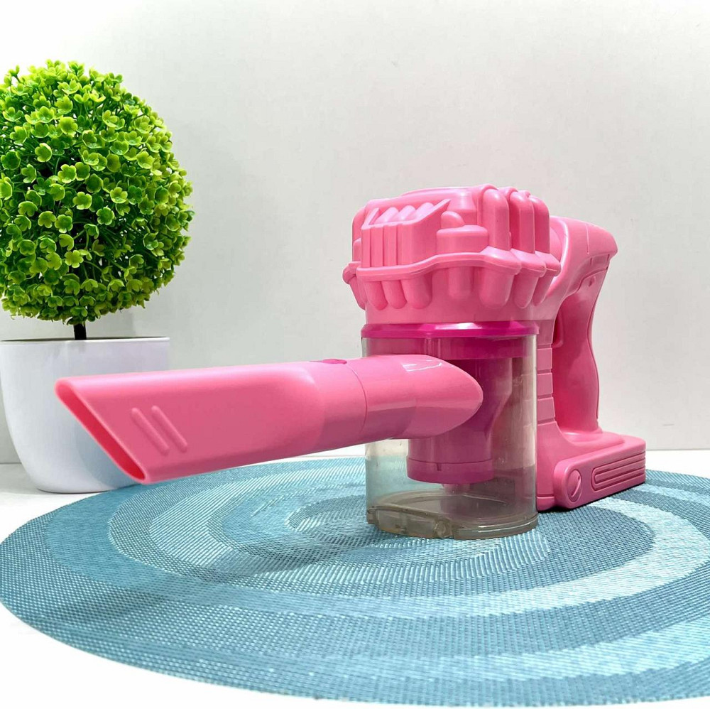 Пилосос WToys 3 насадки підсвічування дзижчання всмоктуючий пил Рожевий (83718/XG 2-33 AB) Чернигов - изображение 7