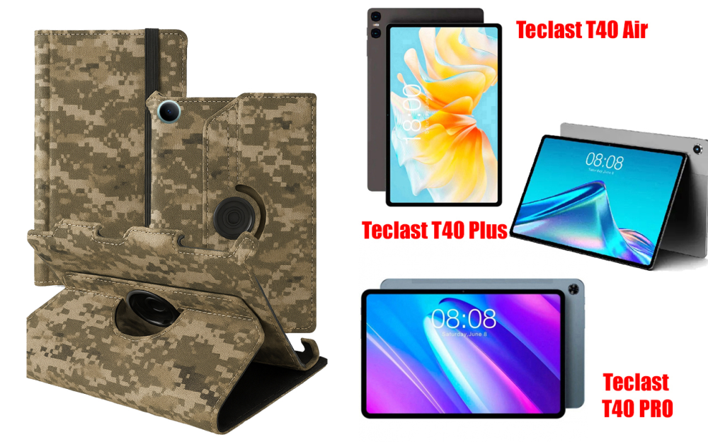 Чохол Spinner360 для планшета Teclast T40 Air, T40 Plus, T40 PRO, колір Xaki Київ - фото 1