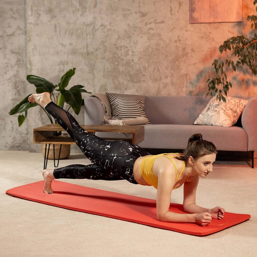 Колрик для йоги Hop-Sport HS-NB016GM NBR 1,5см красный Киев - изображение 3