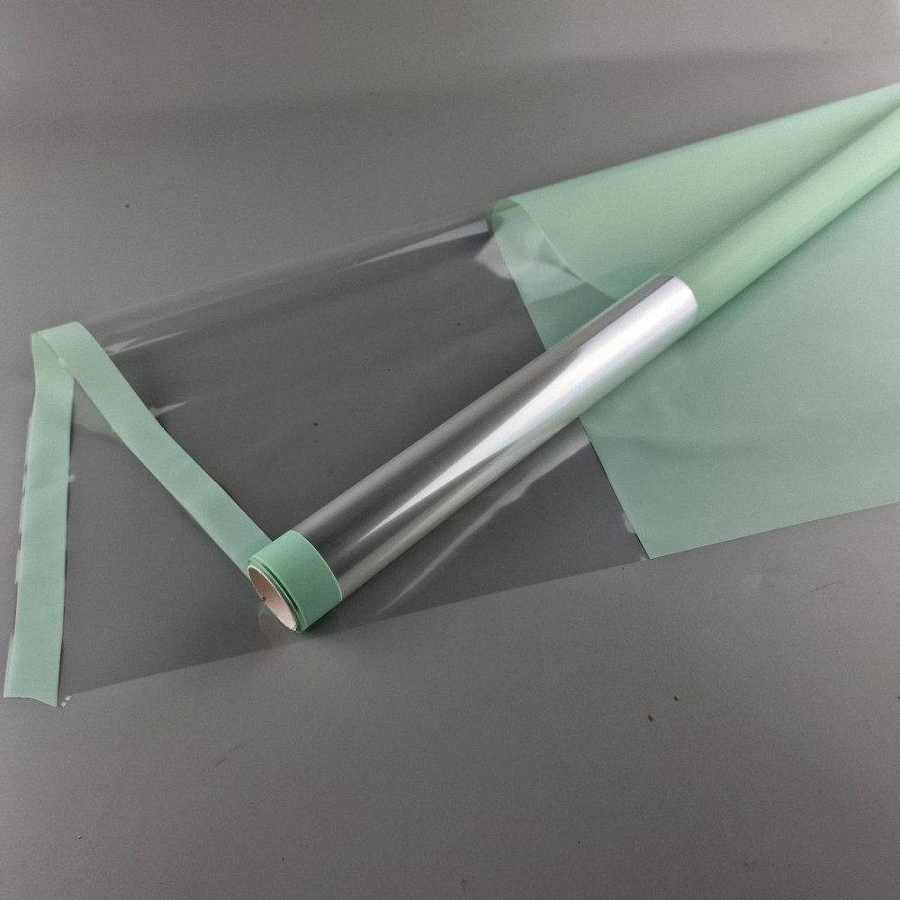 Пленка для цветов Рулон 8 м Тонировка с каймой  (75) (h700) № 805 Фисташковый (1 шт) Харьков - изображение 3