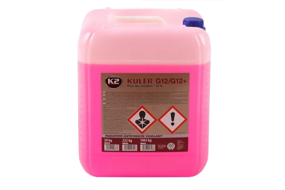 Жидкость охлаждающая антифриз красный -35° K2 Kuler 22 кг Винница - изображение 1