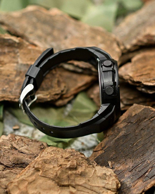 Skmei Чоловічий водостійкий тактичний годинник Skmei black Одеса - фото 3