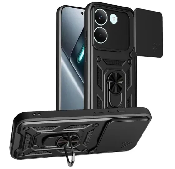 Xiaomi Poco X8 Pro 5G Чехол противоударный Шторка + кольцо Одесса