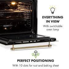 Вбудована духовка Klarstein Victoria (Німеччина) чорна Рівне - фото 5