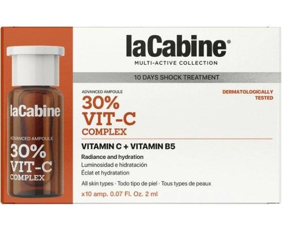 Висококонцентрована зволожувальна сироватка Vit-C Complex+Vit B5 Advanced 30% LaCabine, 10*2 мл Дніпро - фото 1