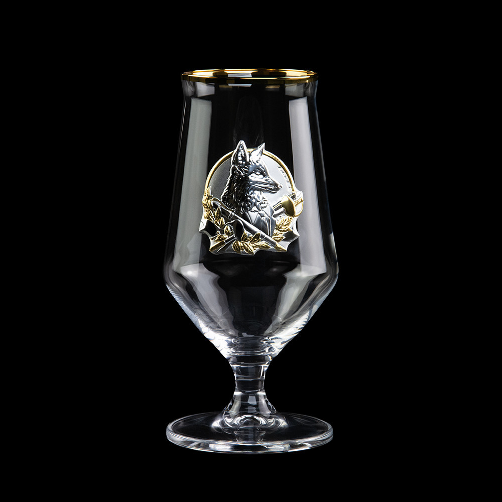 Набір для пива “SENATOR” 6 келихів 470 мл, кришталь, золото Рівне - фото 7