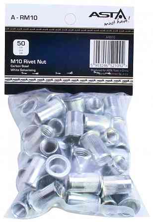 Заклепки різьбові М10, 50 шт ASTA A-RM10 Чернігів