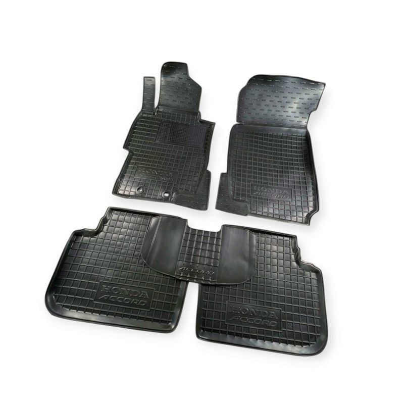 Килимки Хонда acсord vii 2002-2008 борт 2,5см, з перемичкою салону Мукачево - фото 1